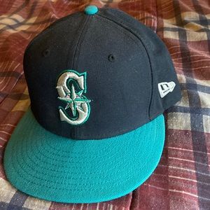NEW ERA 59FIFTY Seattle Mariners Official ON-FIELD CAP 7 1/2
